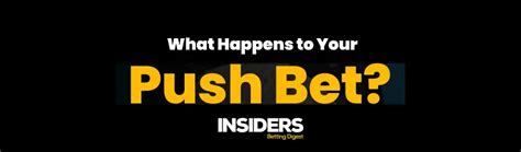 Things to Know about Push Betting Colplete Guide .